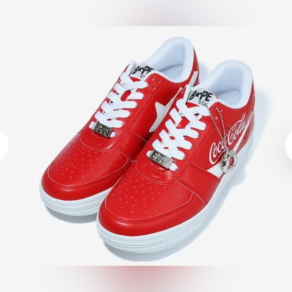 A Bathing Ape X Coca-Cola Bapesta Low